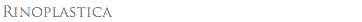 Rinoplastica
